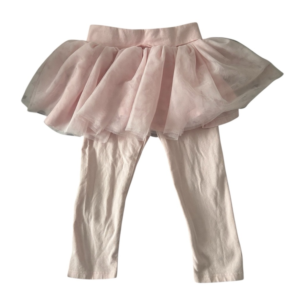 Baby Gap 18-24 mo Pink Tulle Skirted Leggings for Kids